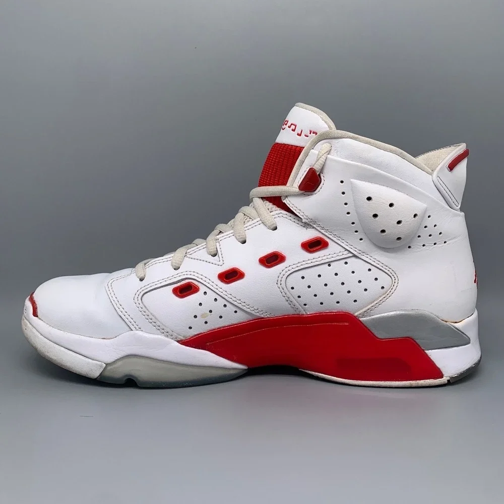 Jordan Lift Off White Red Basketball‎ Shoes DC7330-106 Men's Sz 11.5